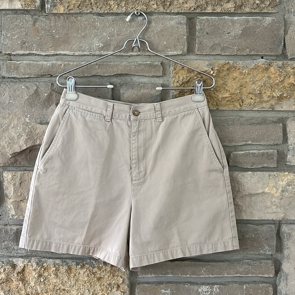 The Limited High Waisted Khaki Shorts 100% Cotton Size 10